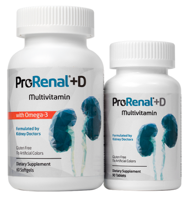 Sign up: Free ProRenal+D Kidney Health Supplement 
