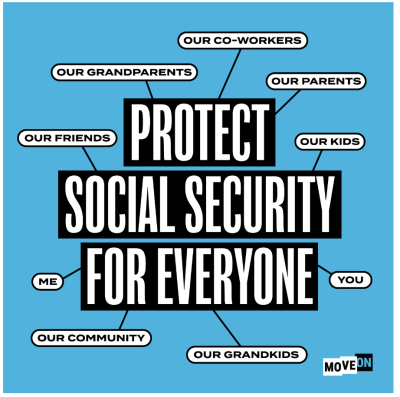 FREE "Protect Social Security" sticker!