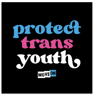 FREE "Protect Trans Youth" sticker!