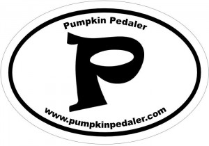 Sign up: Free  Pumpkin Pedaler decal