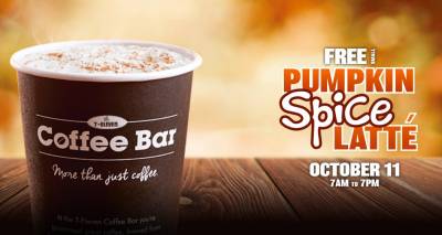 Free Pumpkin Spice Latte at 7-Eleven (Oct 11)
