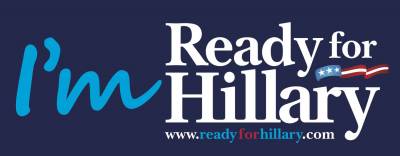 Free Ready for Hillary bumper stickers