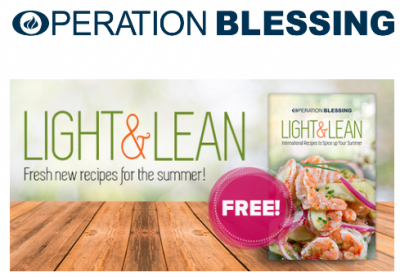 FREE recipe booklet from Operation Blessing