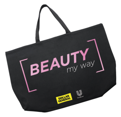 Free Reusable Beauty My Way bag with samples