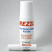 Request Free REZIL pain relief lotion sample