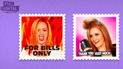 Free Samantha Bee stamps