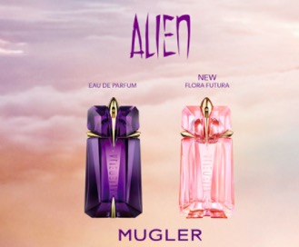 Free Sample Alien Flora Futura Eau de Toilette and Alien Eau de Parfum.