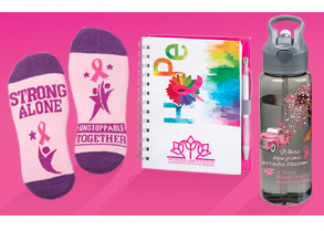 Free Sample of Breast Cancer Awareness Products
