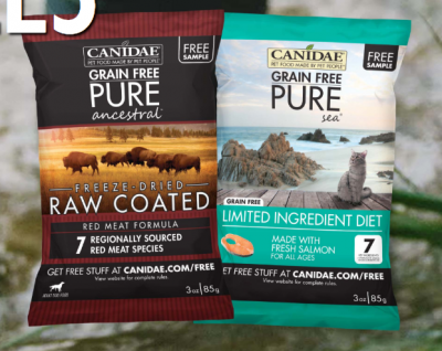 Free Sample of Canidae Pet Food