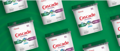 free sample of Cascade Platinum Dish Detergent