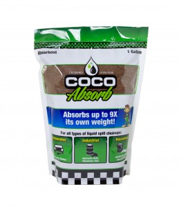 Business only: Free Sample Coco Absorb Spill Cleanup