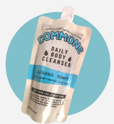 Free Sample of COMMONS Daily Body Cleanser