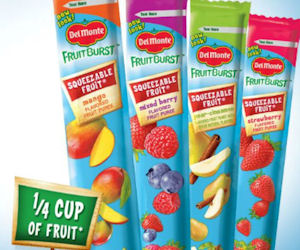 Schools: Free Sample of Del Monte Fruit Burst Squeezable Tubes