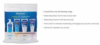 The Dermeze range of products offers a gentle , fragrance free, irritant free so