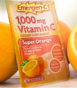 Free Sample of Emergen-C vitamin drink mix