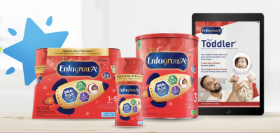 Free sample of Enfagrow A+ Toddler & Child Nutritional Drink