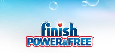 Free Sample: Finish Dishwashing Power & Free