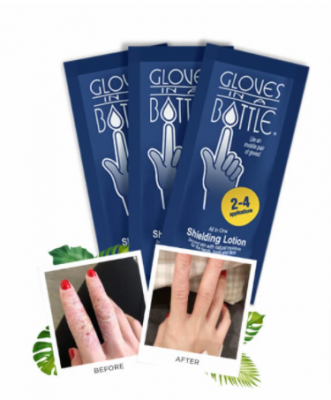 Free Sample of Gloves In A Bottle Hand Shielding Lotion