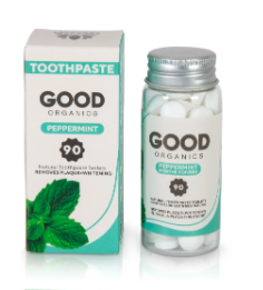 Free Sample of Good Organics Toothpaste Tablets