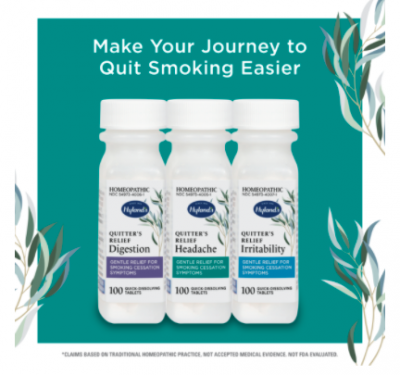 Free Sample of Hyland's Quitter's Relief