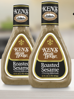 FREE Sample Of Ken's NEW Roasted Sesame Dressing