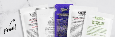 Free Sample of Kiehl’s skincare