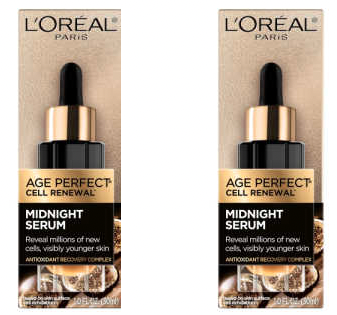 Free Sample of L’Oréal Paris Age Perfect Cell Renewal Midnight Serum