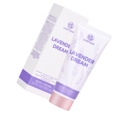 free sample of Lavender Dream Body Cream from Spa Luxetique