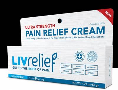 Free Sample of LivRelief Pain Relief Cream
