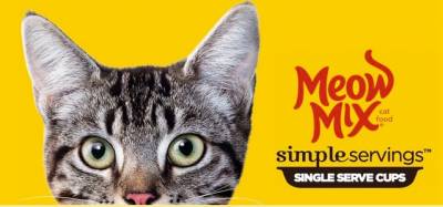 free sample of Meow Mix Simple Servings