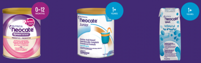 Free Sample of Neocate Nutricia