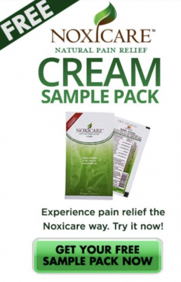Free Sample of Noxicare Natural Pain Relief