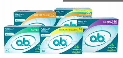 Free Sample of o.b. Tampons