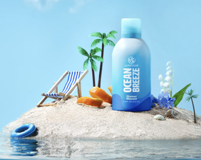 free sample of Ocean Breeze Shower Mousse from Spa Luxetique!