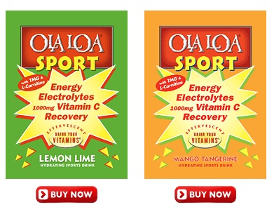 Free Sample of Ola Loa SPORT - the All-Natural Hydrating Sports Drink Mix