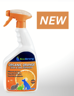 FREE Sample Of Organic Orange Pet Stain & Odor Eliminator
