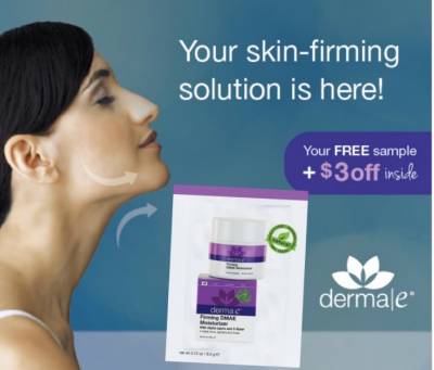 Free sample of our Firming DMAE Moisturizer