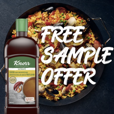 FREE Sample of our Knorr® Professional Seafood Liquid Concentrate
