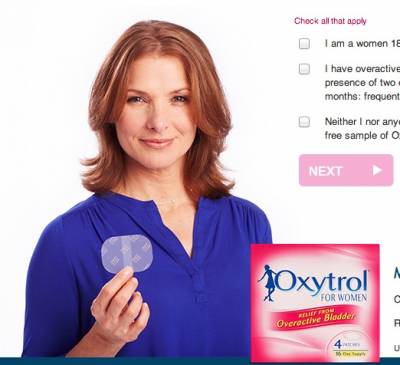 Free Sample of Oxytrol for Women