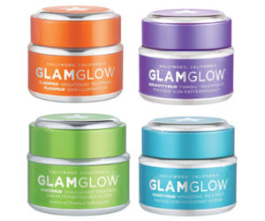 Sign up:  Free Sample Pack of 4 GlamGlow Facial Masks 