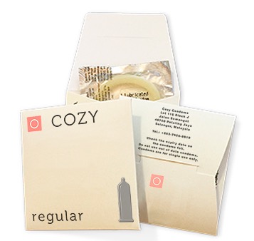 free sample pack of Cozy condoms