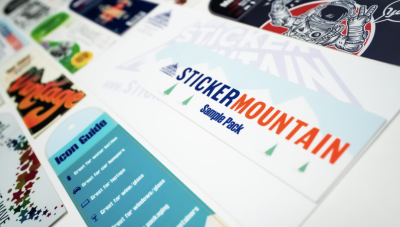 Free Sample Pack from Sticker Mountain