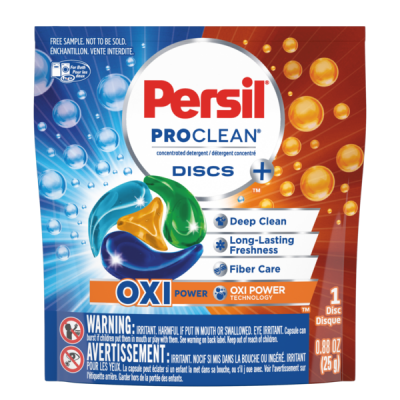 Free Sample of Persil® ProClean® OXI Power Discs