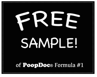 Free Sample of POOPDOC FORMULA #1