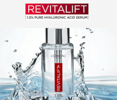 Free Sample of Revitalift Derm Intensives 1.5% Pure Hyaluronic Acid Serum