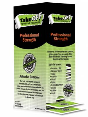 Free Sample of Take Off Adhesive Remover