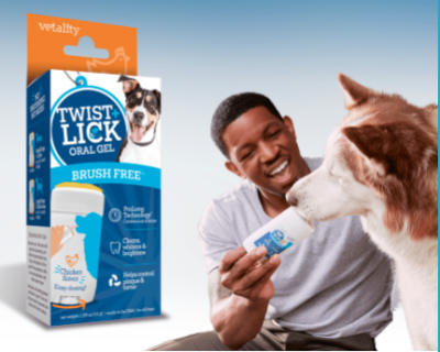 FREE Sample Of Twist + Lick Oral Gel For Dogs