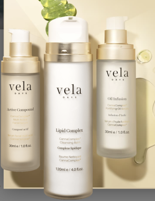 Free Sample of Vela Days natural anti-ageing skin care products