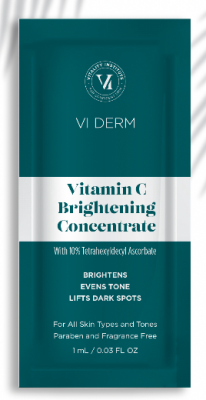 Free Sample of Vi Derm Vitamin C Brightening Concentrate