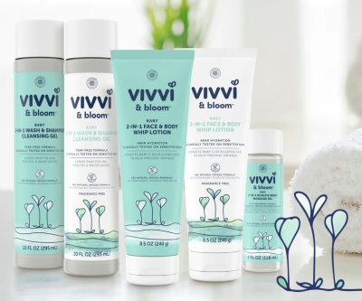 Free Sample of Vivvi & Bloom™ moisturizers